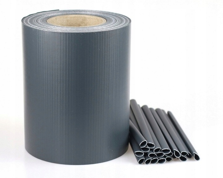 Stínící panelové pásy s klipy 19 cm x 35 m grafit