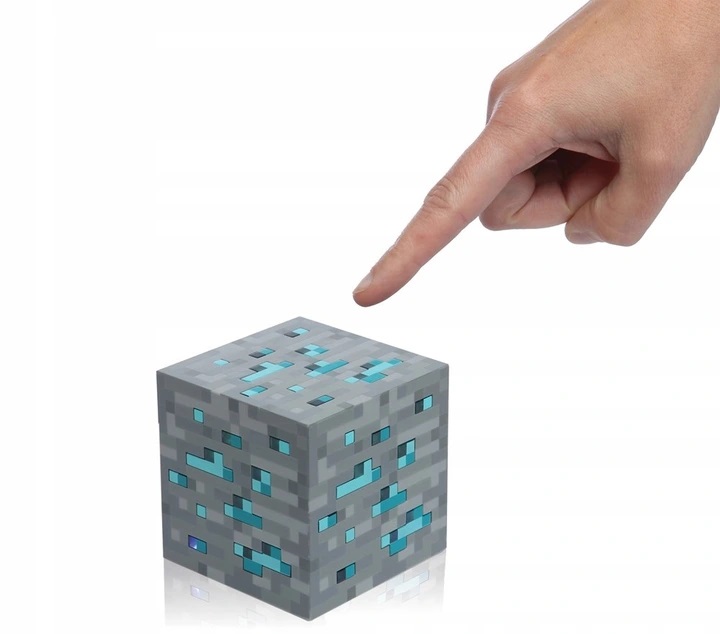 MINECRAFT LAMPKA NOCNA RUDA DIAMENTU BLOK FIGURKA Rodzaj lampka