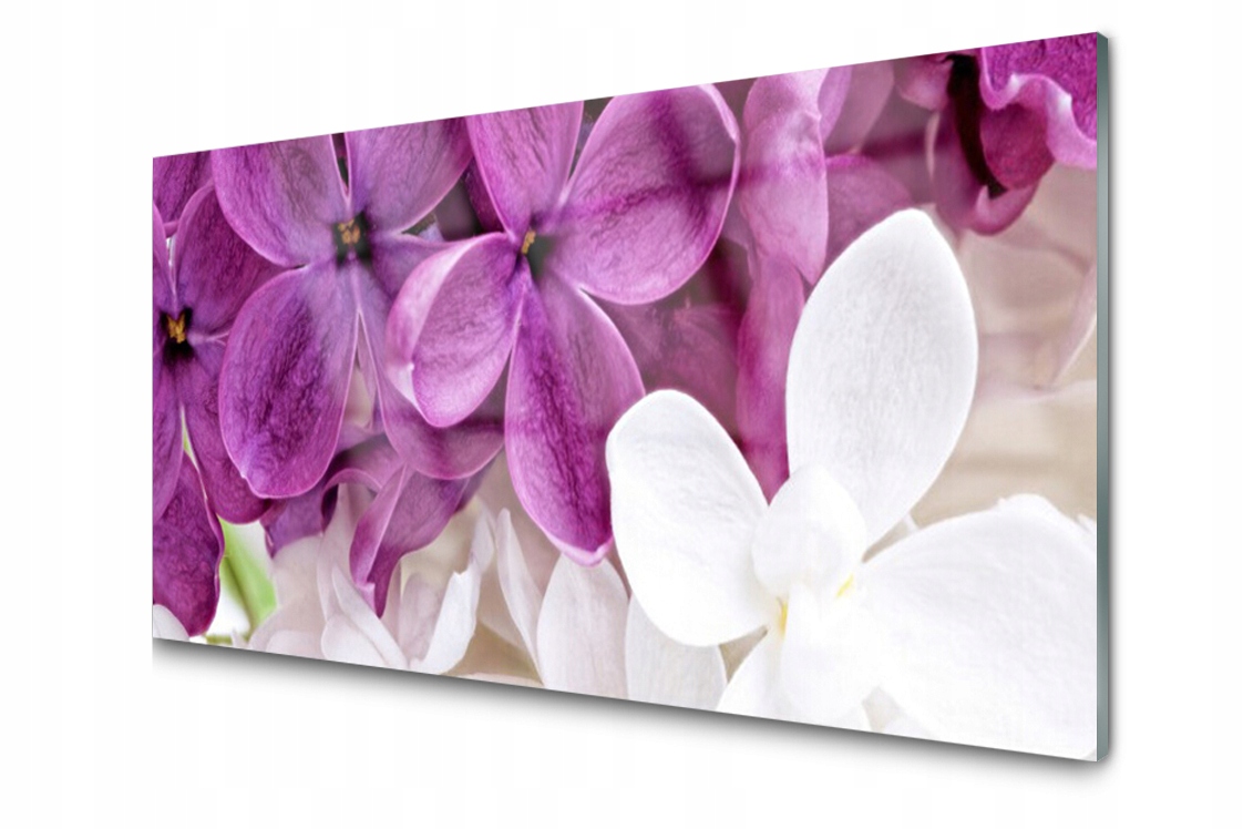 Sklenený panel Doska Kvety Rastlina 120x60 Lepidlo