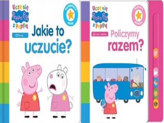 Uczę się z Peppą Policzymy Uczucie