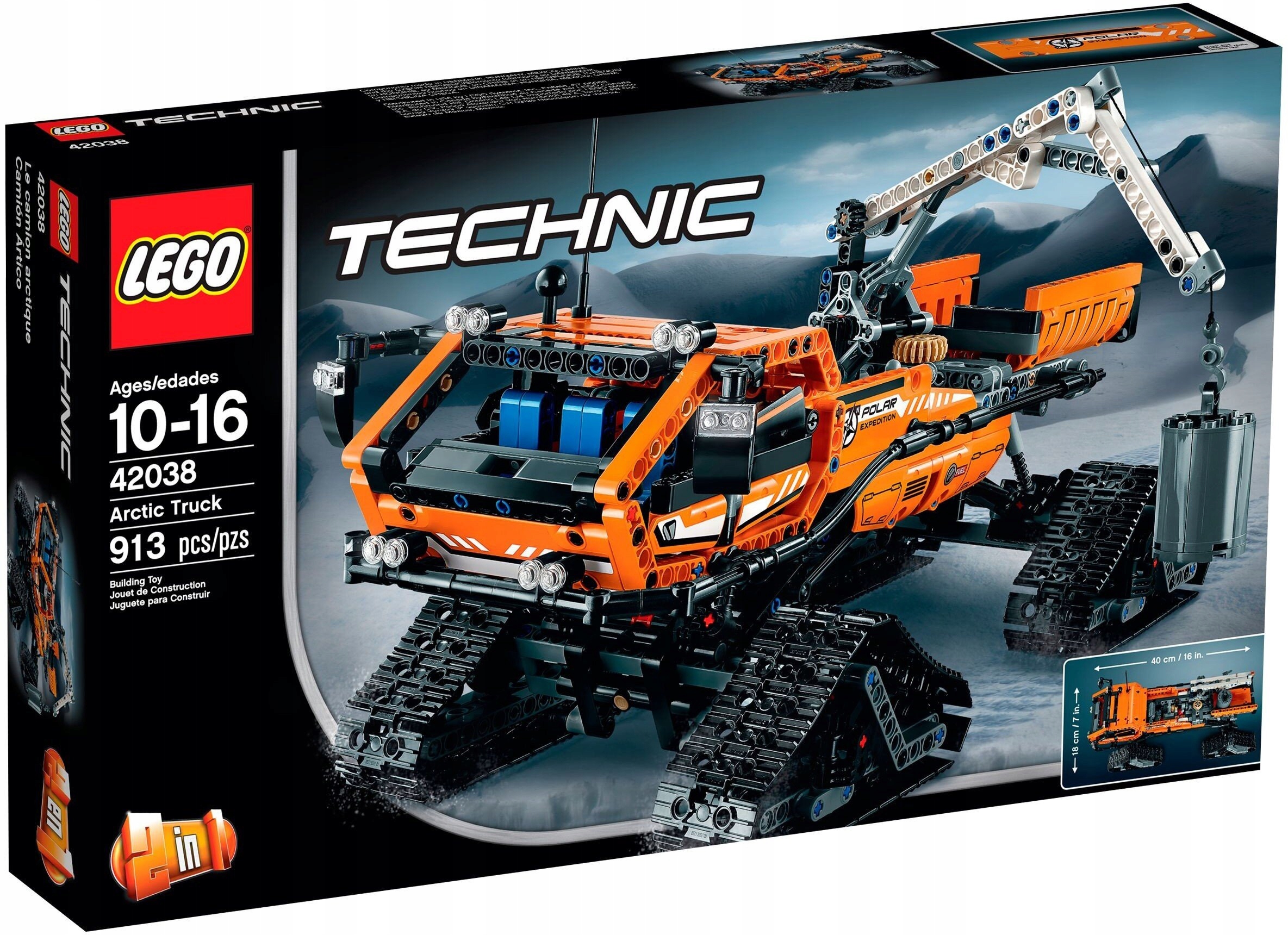 Lego Technic 42038 Arktické vozítko Nové