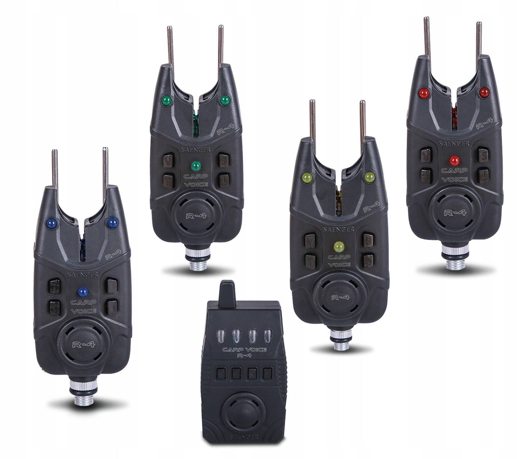 Saenger Zestaw Sygnalizatorów Carp Voice R-4 Set 4+1