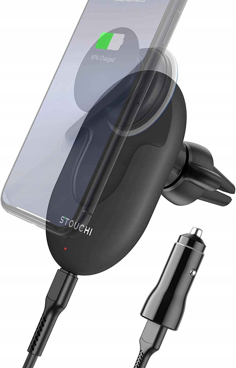 Pop автомобільний бездротовий зарядний пристрій, 2 в 1 10