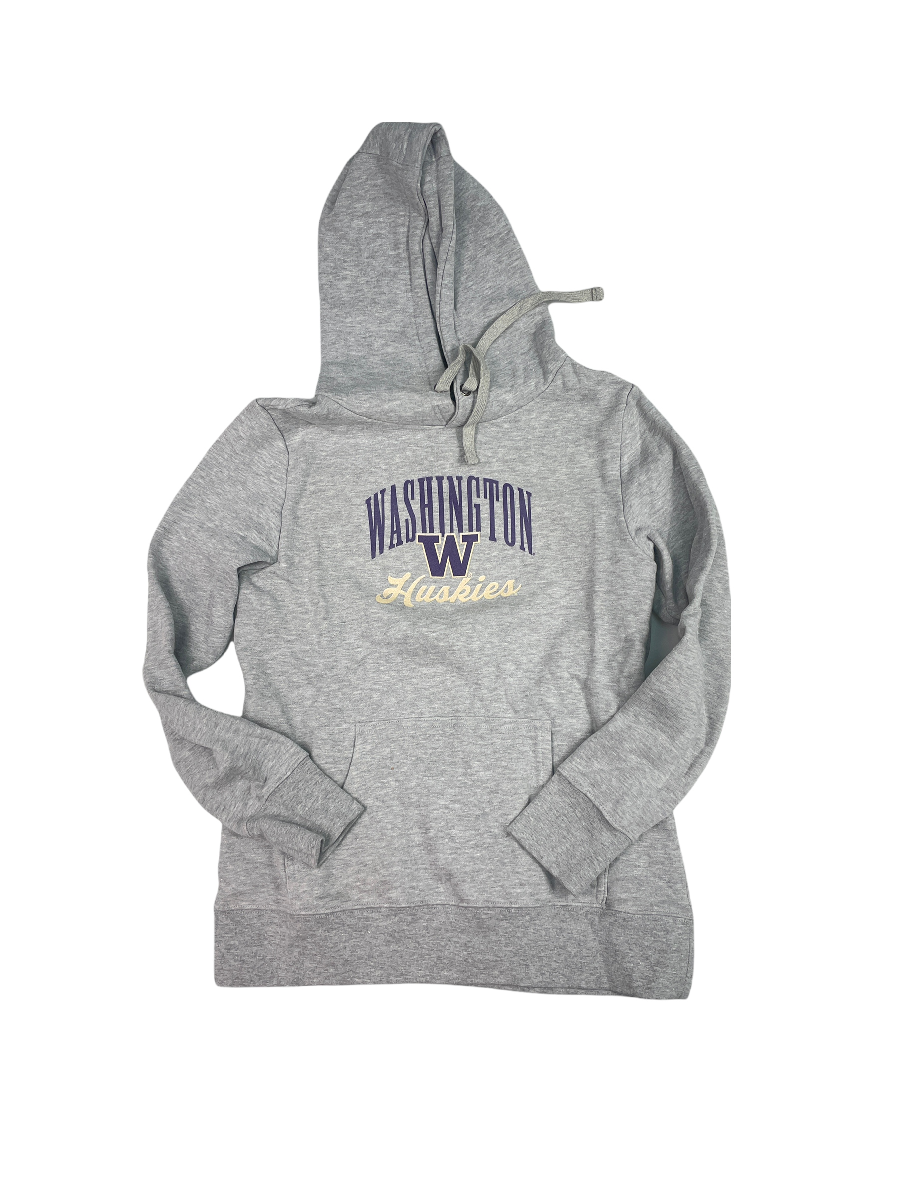 Šedá mikina s s kapucí Washington Huskies S