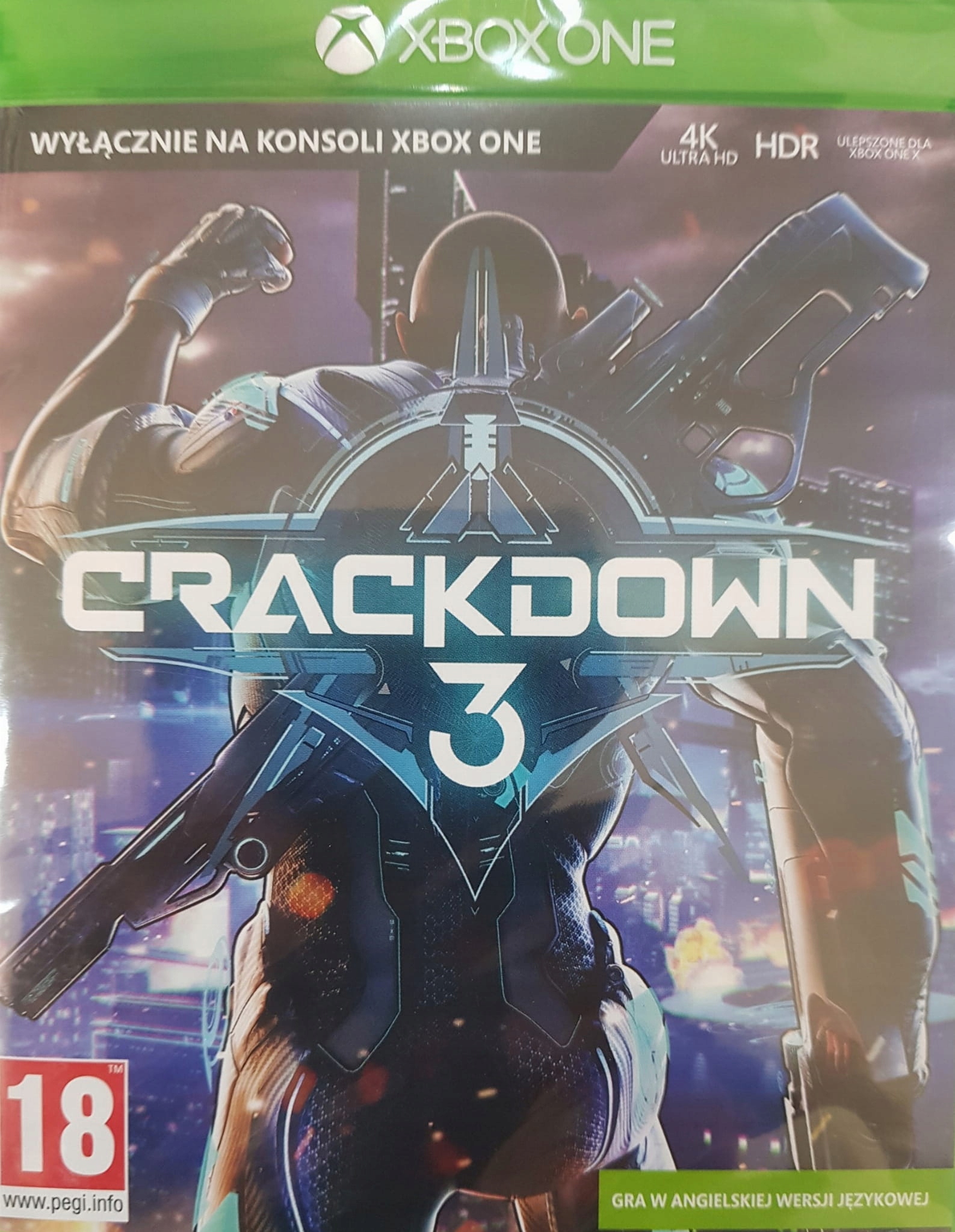 XONE FOLIA CRACKDOWN 3 III Kraków