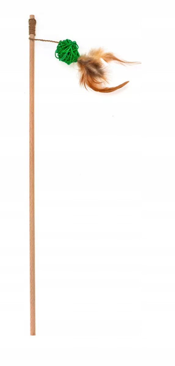 

Ecomfy 129740 Zabawka Gaia Wędka Z Rattan Pióra 50