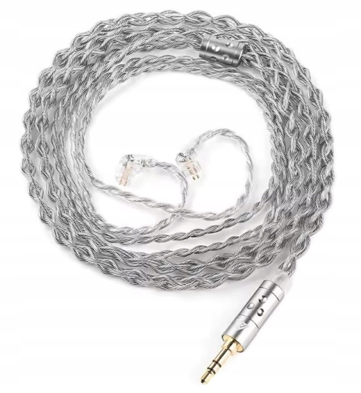 przewód kabel do słuchawek Kz Cca Qkz Zax Zxn Zxt VK4 ZX2 C-pin 2PIN Iem