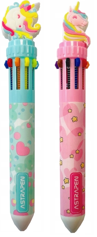 DŁUGOPIS AUT. 10w1 ASTAPEN PASTEL UNICORN A''24