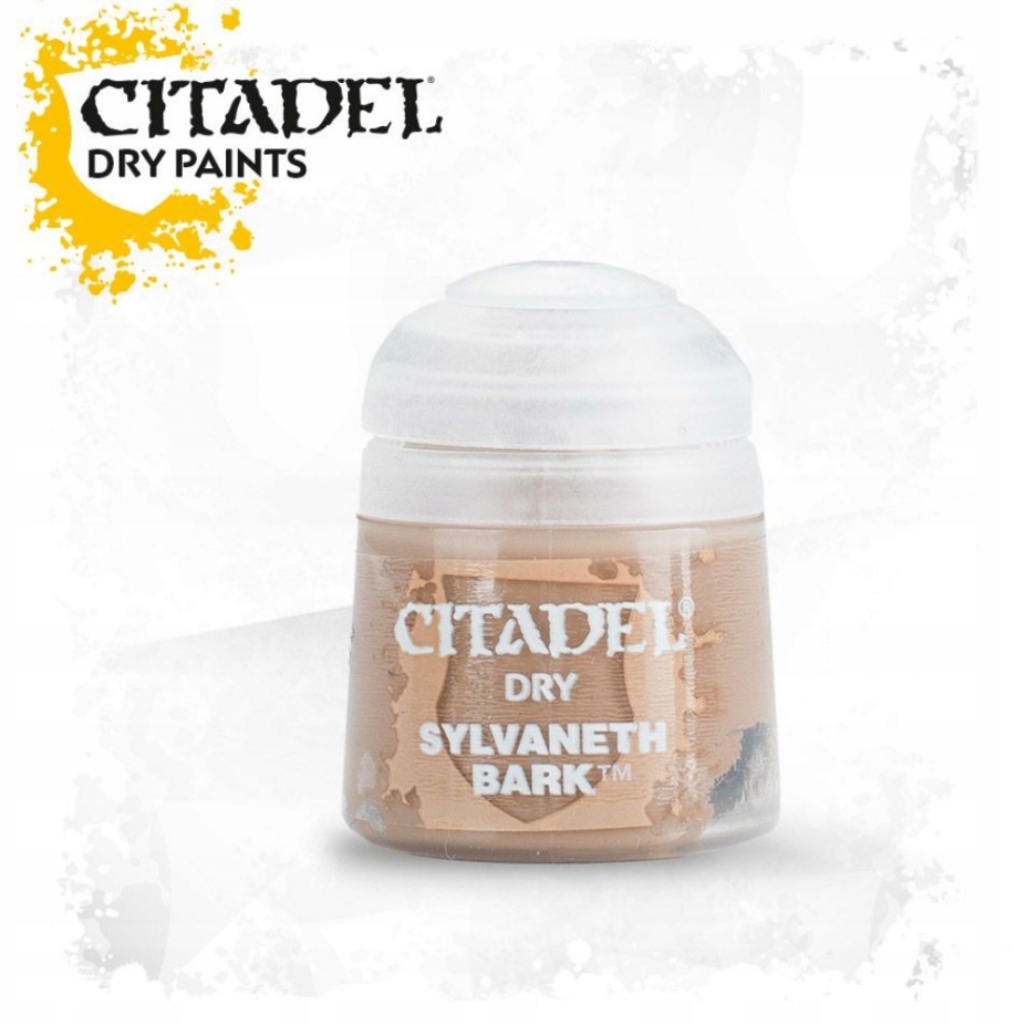 Farba Citadel Dry Sylvaneth Bark 12ml Brązowa Warhammer Suchego Pędzla