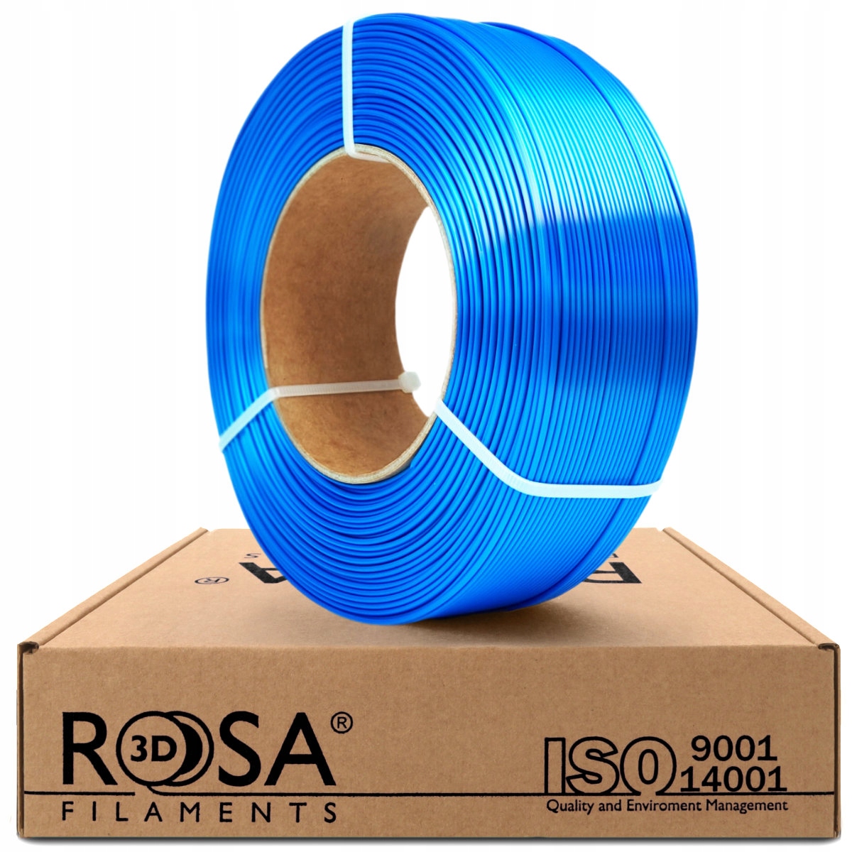 Filament Rosa3D ReFill Pla Silk Blue 1kg 1,75mm