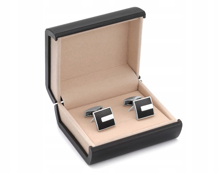 MODNE Spinki do Mankietów Koszul + PUDEŁKO sk5-17 Kod producenta SKP15-17MM