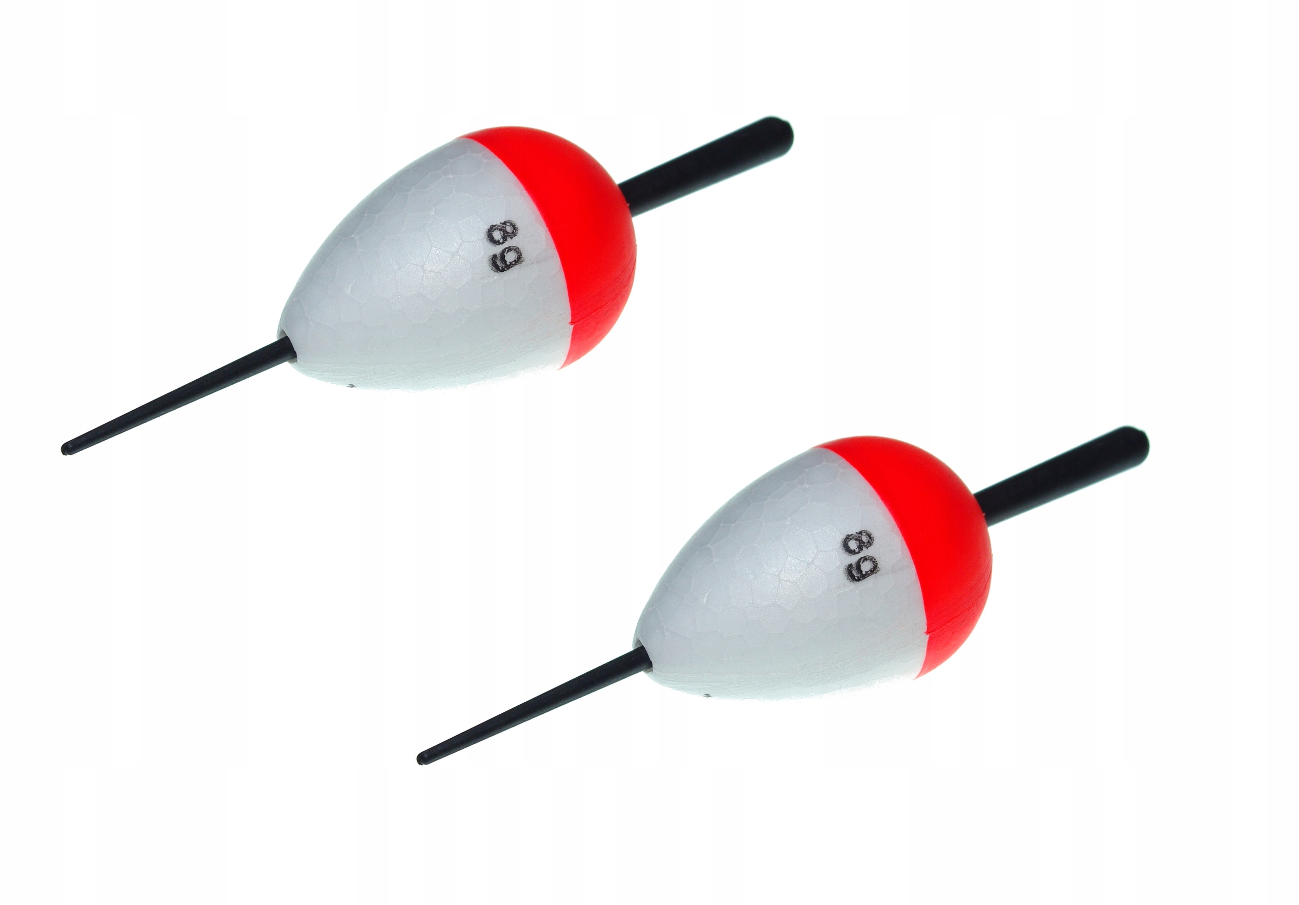 

2x Spławik na żywca styropian bombka 8 g szczupak