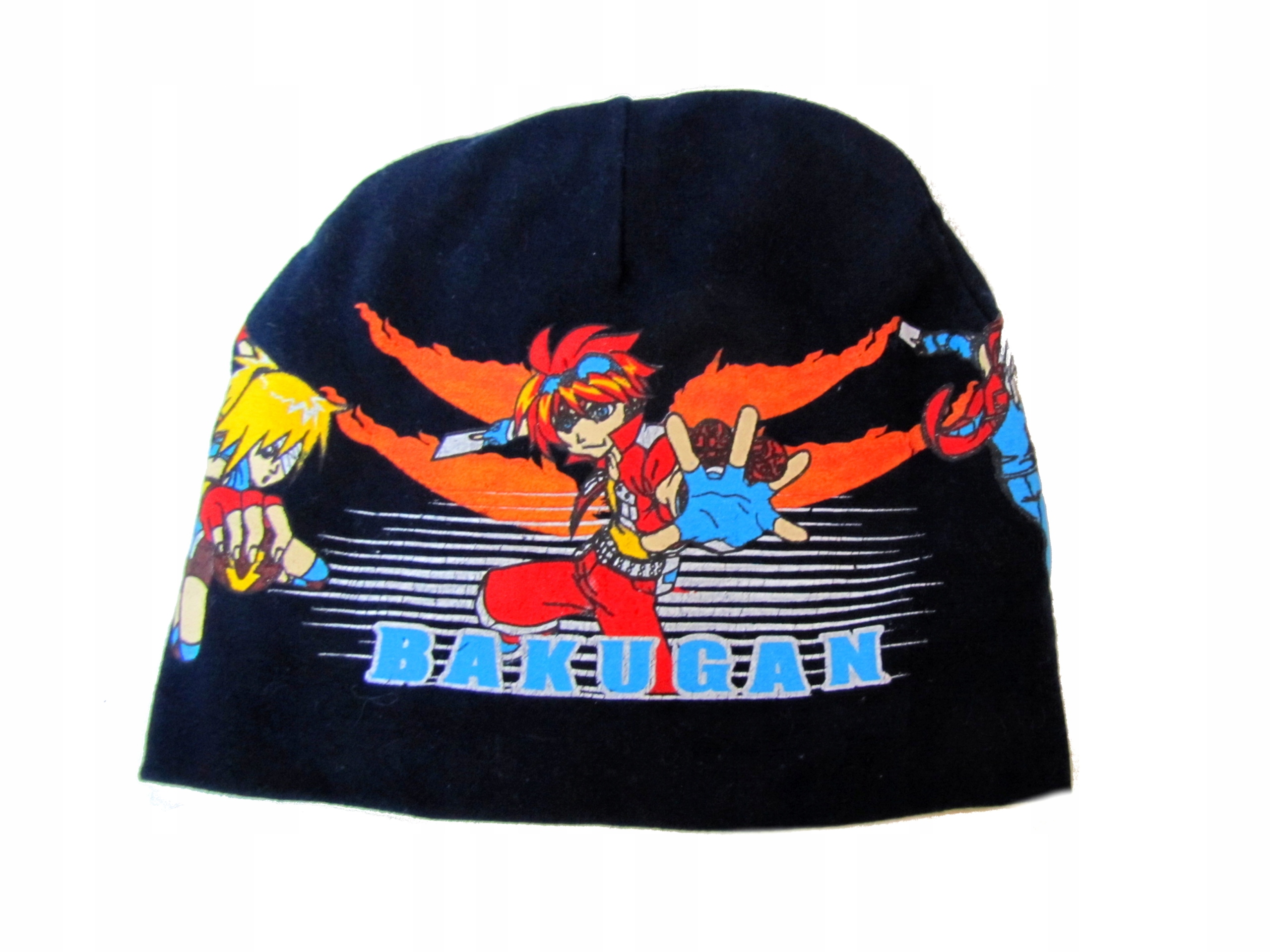 CZAPKA DZIECIĘCA bawełna DWUWARSTWOWA wiosna / jesień BAKUGAN