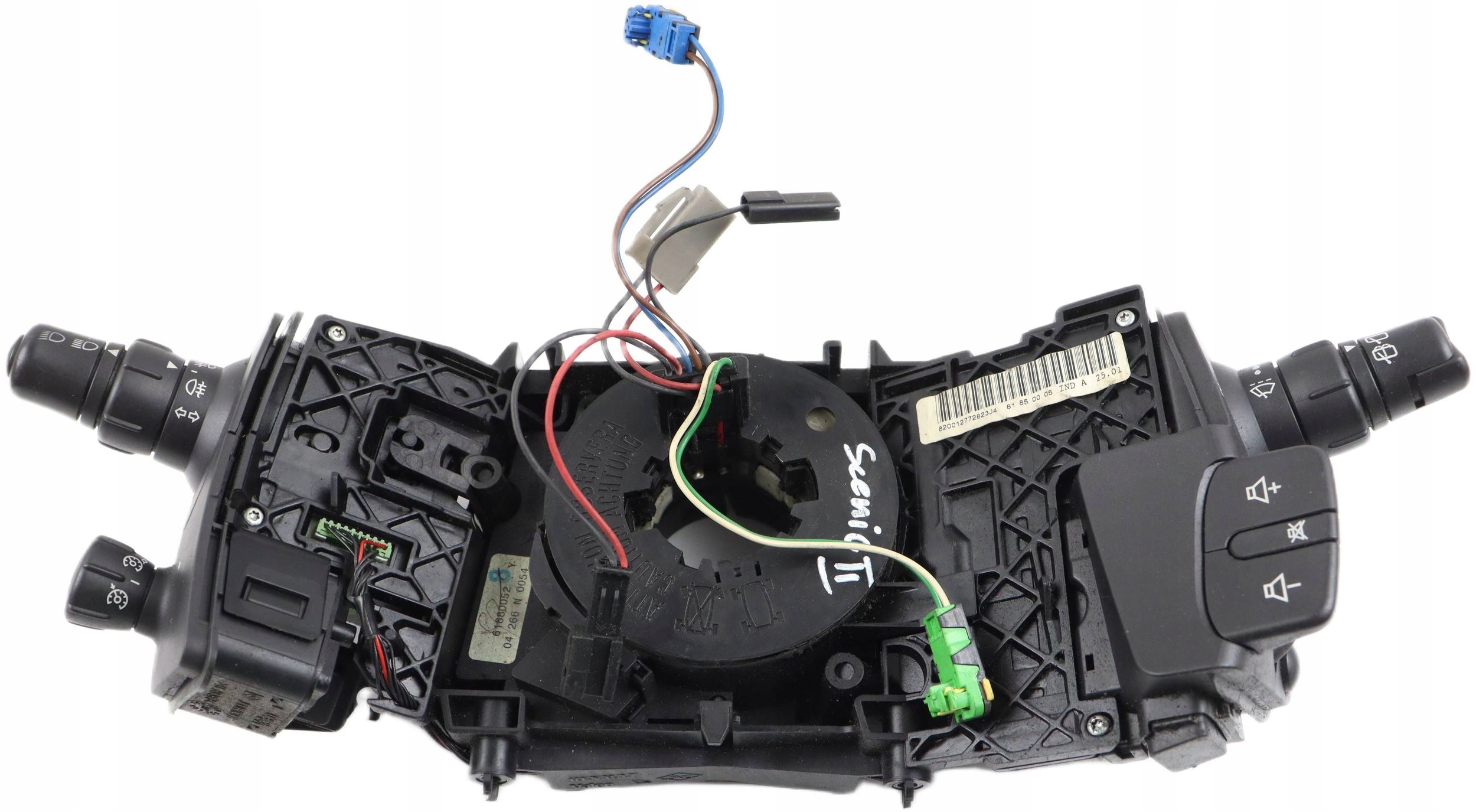 RENAULT SCENIC II 2 DEVIO LUCI TERGICRISTALLO TERGI DEVIO LUCI DEVIO TEMPOMAT 61880052