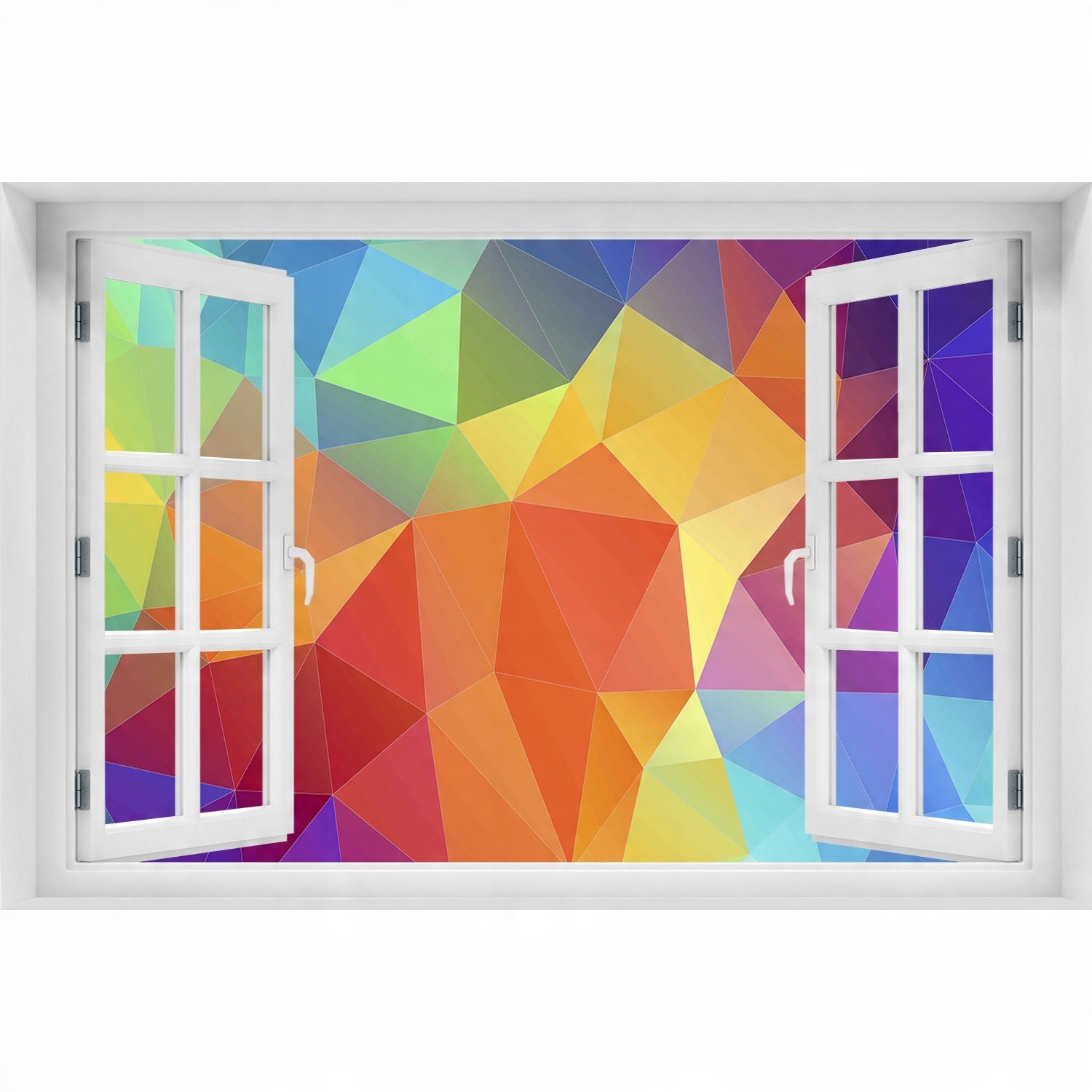 

Samoprzylepna Naklejka na ścianę Geometryczne tło