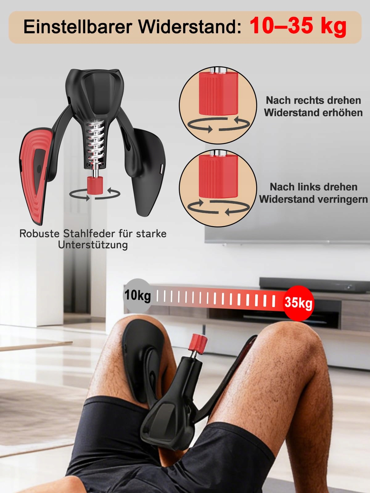 BECKENBODEN Trener Uda 35kg Regulowany Kegel Do Ćwiczeń w Domu — miniatura 3