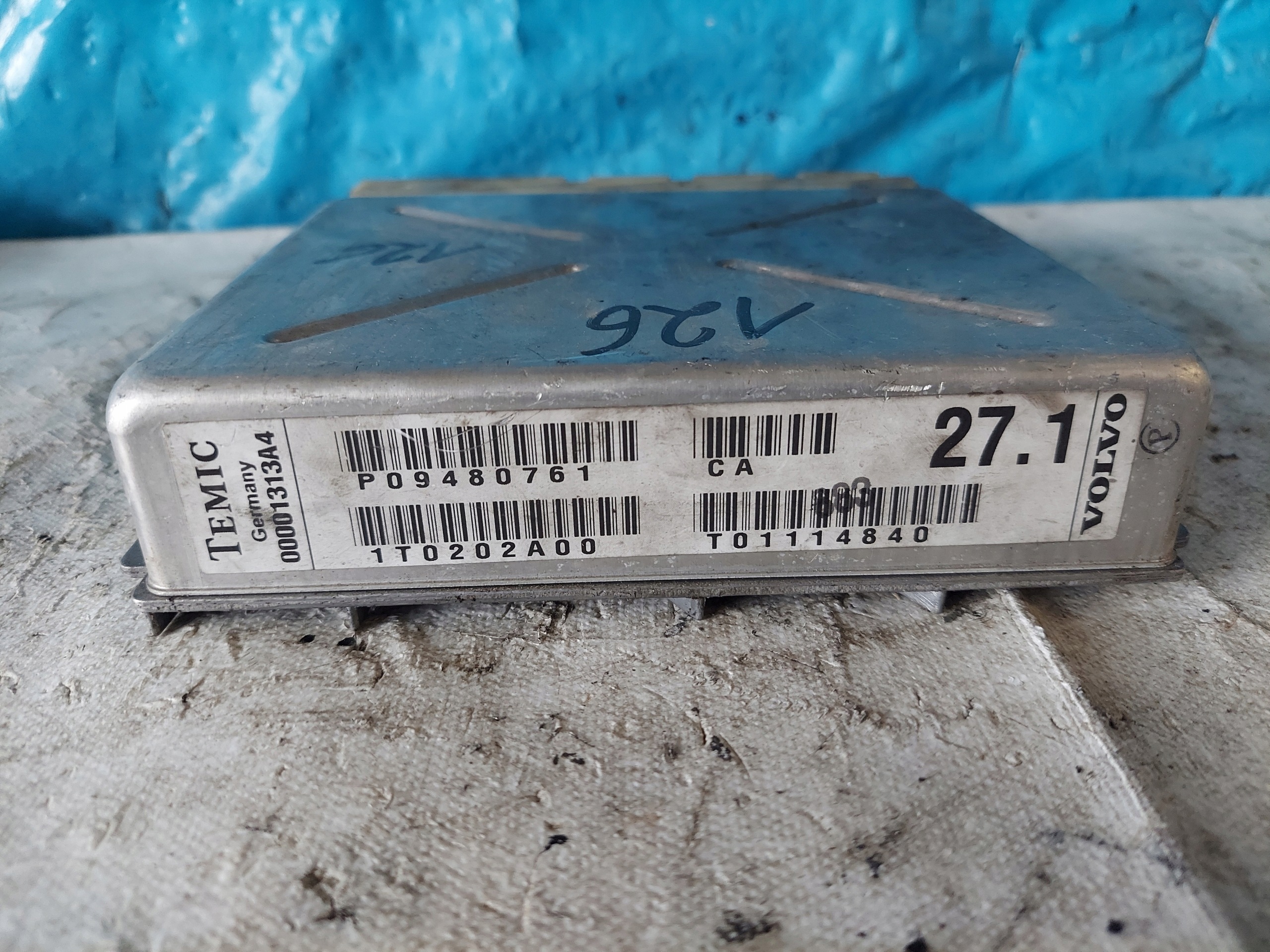 VOLVO V70 2.4 B 00001312A4 bedienteil getriebe