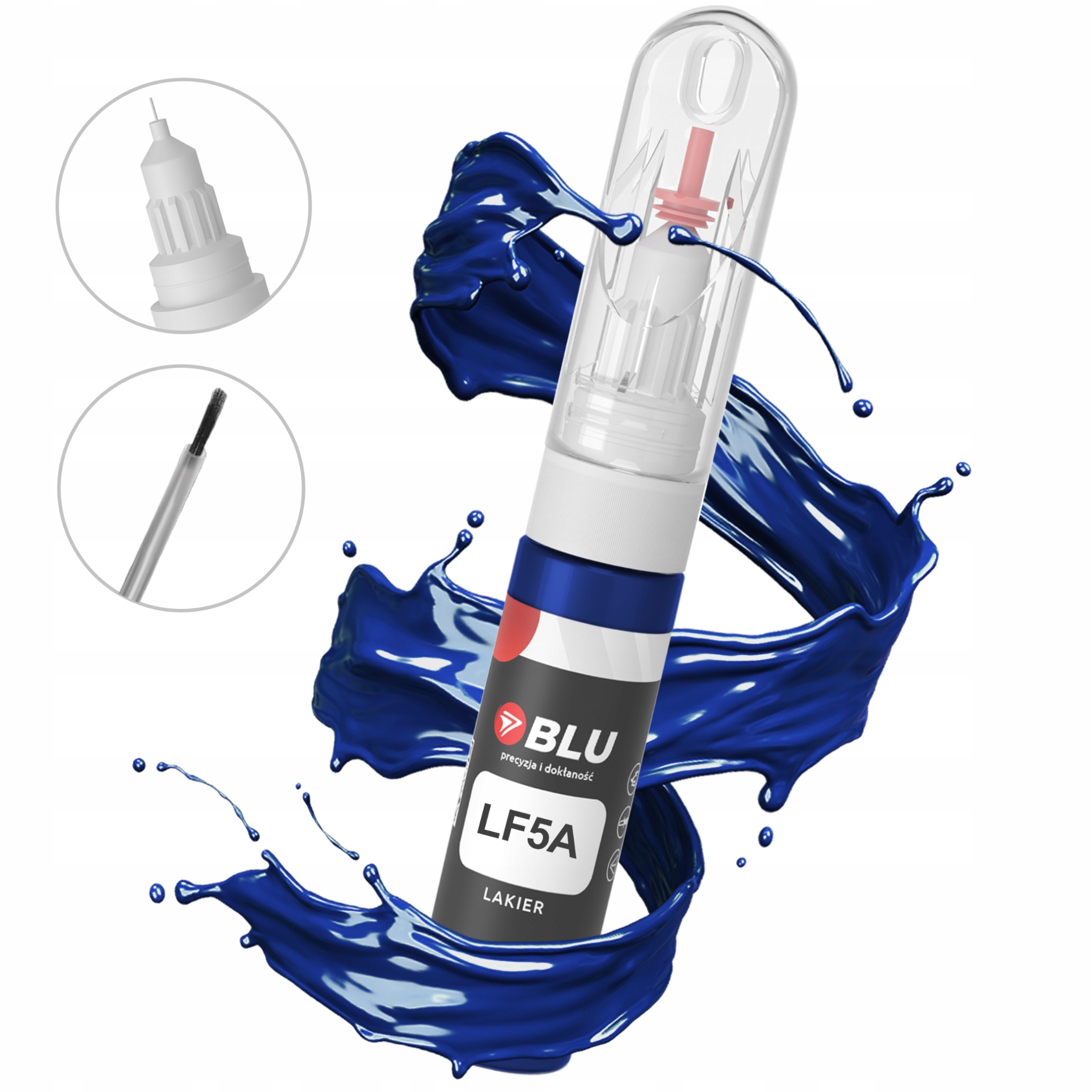 Lakier zaprawka samochodowa LF5A niebieski irisblue do Skoda 2in1 Blu