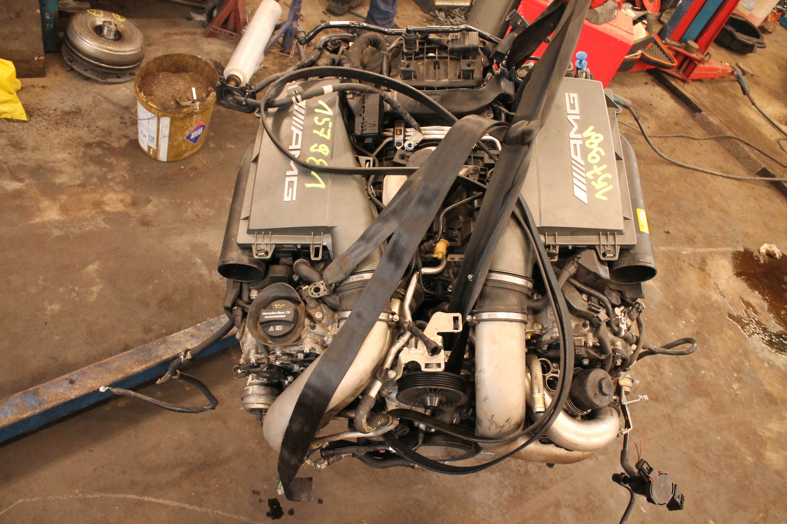 engine complete MERCEDES W212 AMG E63 157981