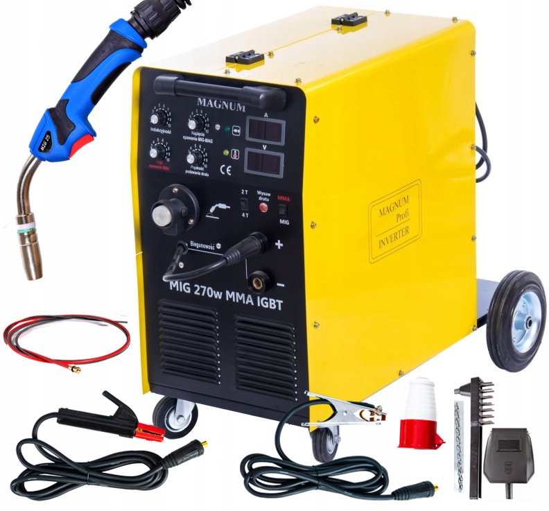 Сварочный аппарат migomat MAGNUM MIG 270W MMA 280A 4R 400V