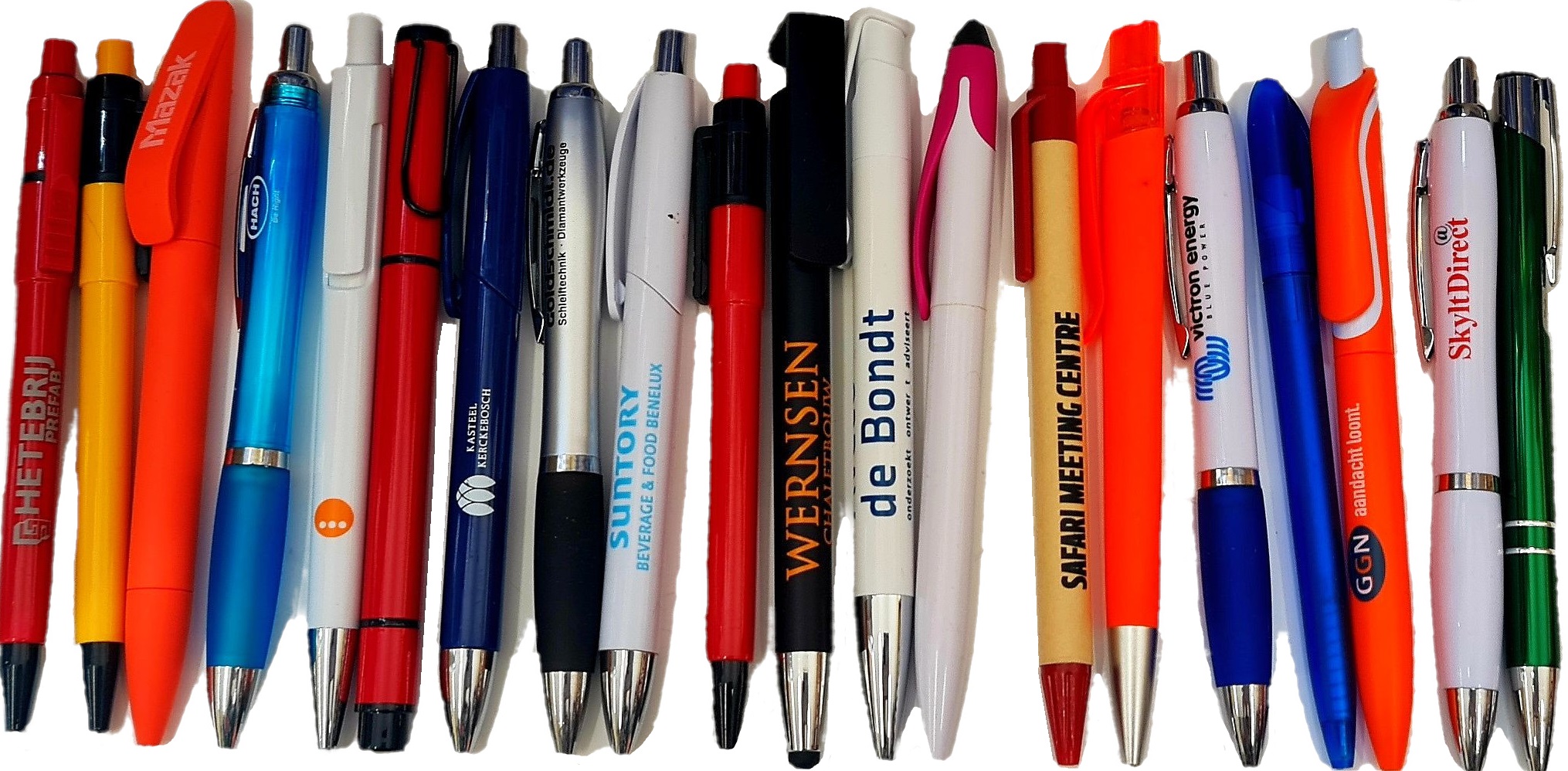 DŁUGOPISY AUTOMATYCZNE Z WKŁADEM KOLOROWE I PRAKTYCZNE ZESTAW 20 szt