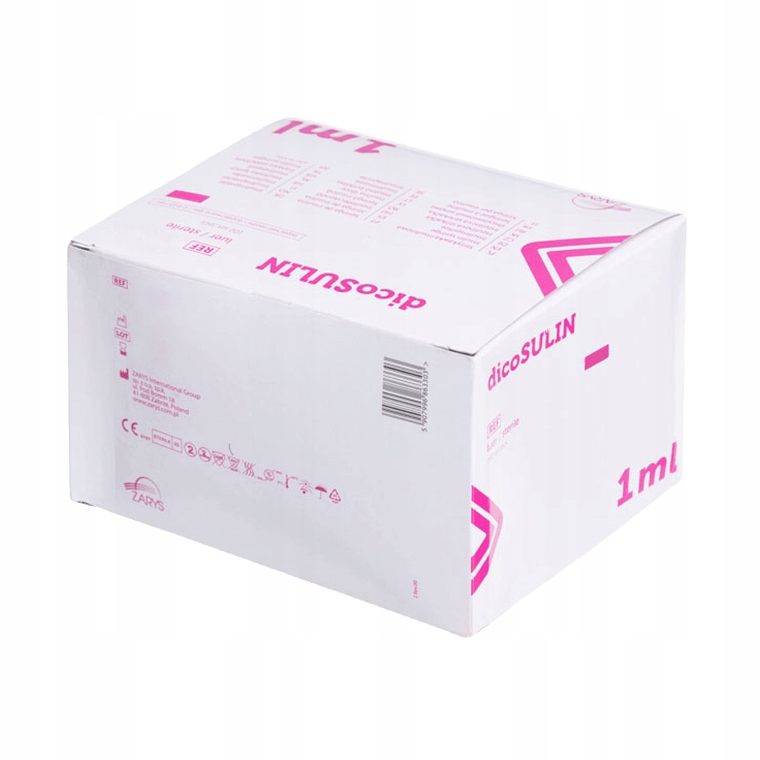 

Strzykawki insulinowe 1ml dicoSULIN U-40 0,40x13mm