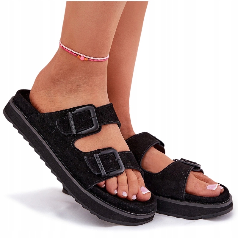 Nazouváky S Přezkami D.franklin DFSH405001 Černé 36