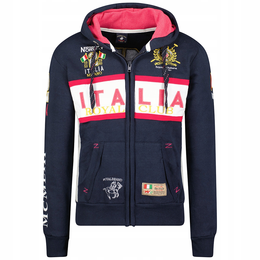 Geographical Norway mikina pánská Filio Men Italia Milano S tmavě modrá