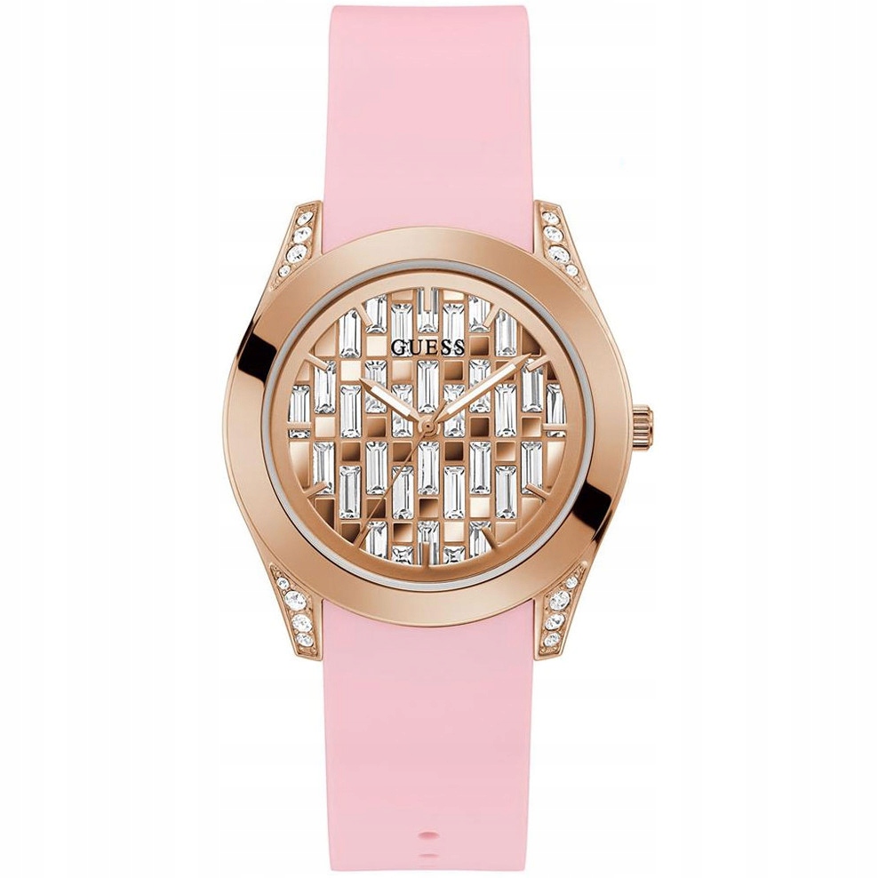 Dámské hodinky Guess GW0109L2 Zirkony růžové