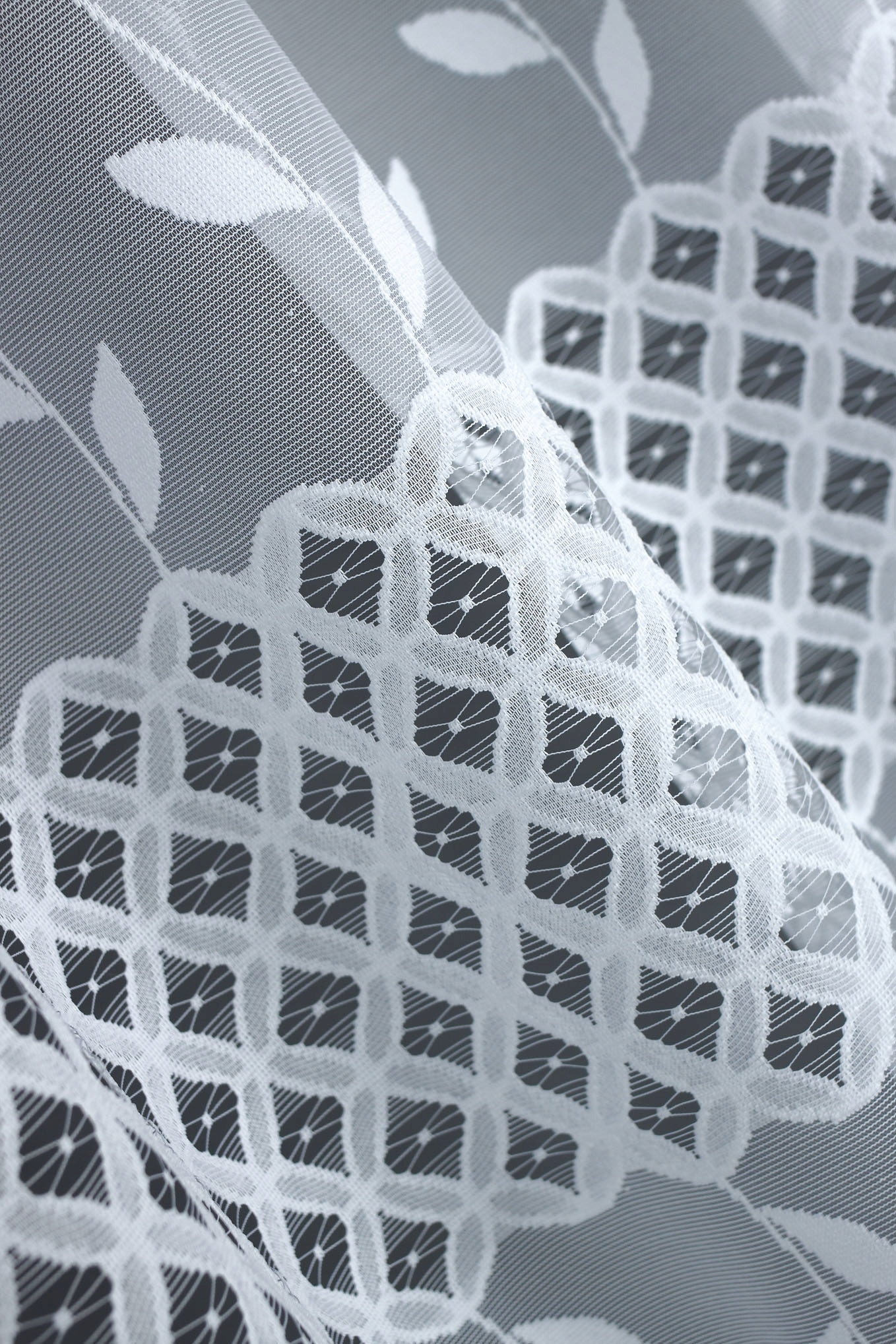 Mg Záclona žakár bílý 32411 300x170 cm hotový s páskou M