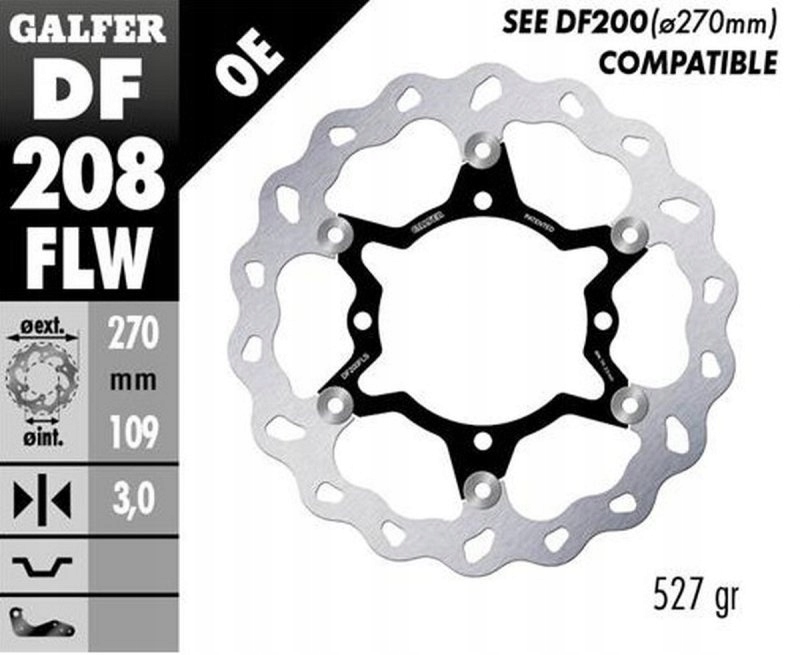 Predný Brzdový Kotúč Kawasaki Kx 250F 15-23; Kx 450F 15-23