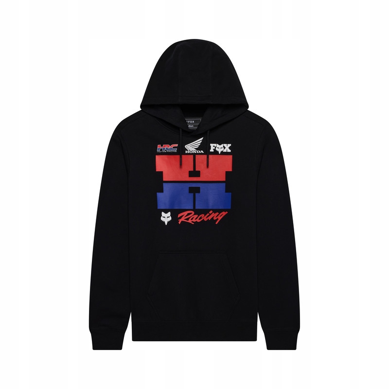 Mikina S Kapucňou Fox Honda Black L
