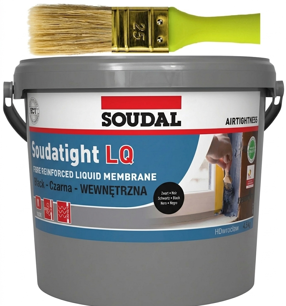Soudal Liquid Internal Membrána Soudatight Lq Brush pro aplikaci