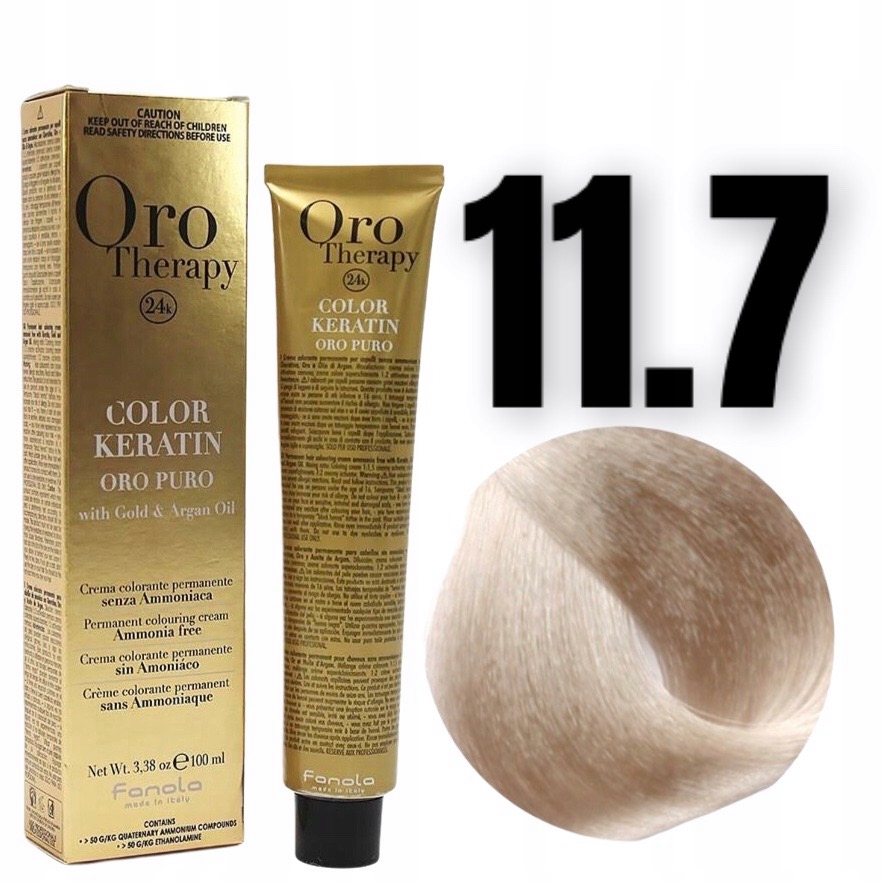

Oro Puro 11.7 Extra Farba Bez Amoniaku Fanola