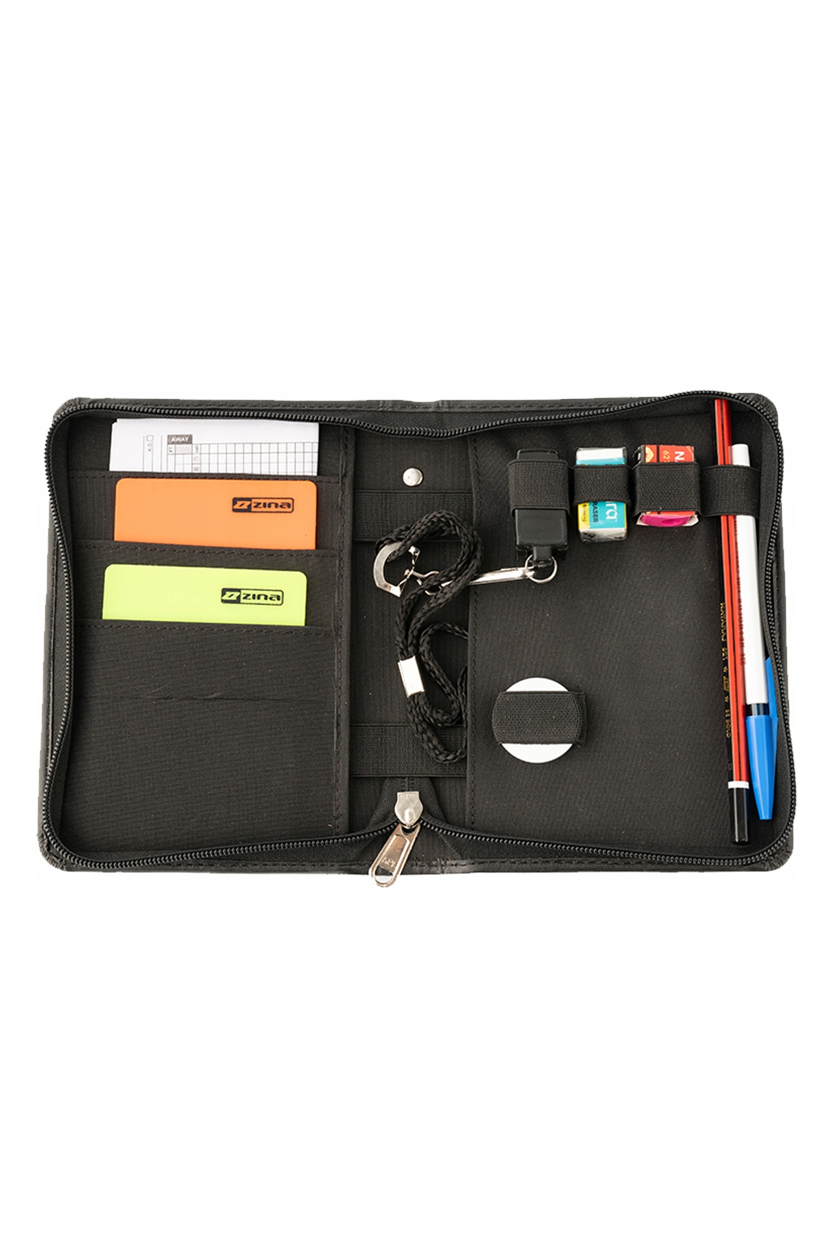 Zestaw sędziowski – organizer z wyposażeniem Zina