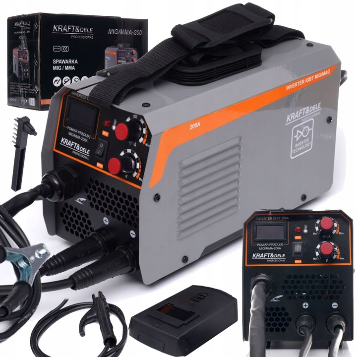 SPAWARKA MIGOMAT MIG MAG MMA 250A FLUX+ ROLKA DRUT 1KG GRATIS Napięcie zasilania (V) 230