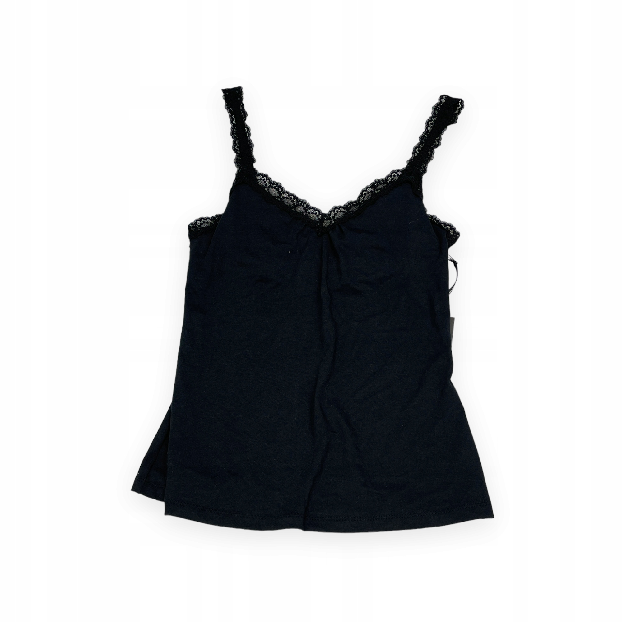 Černá dámská halenka s ramínky Lusome S