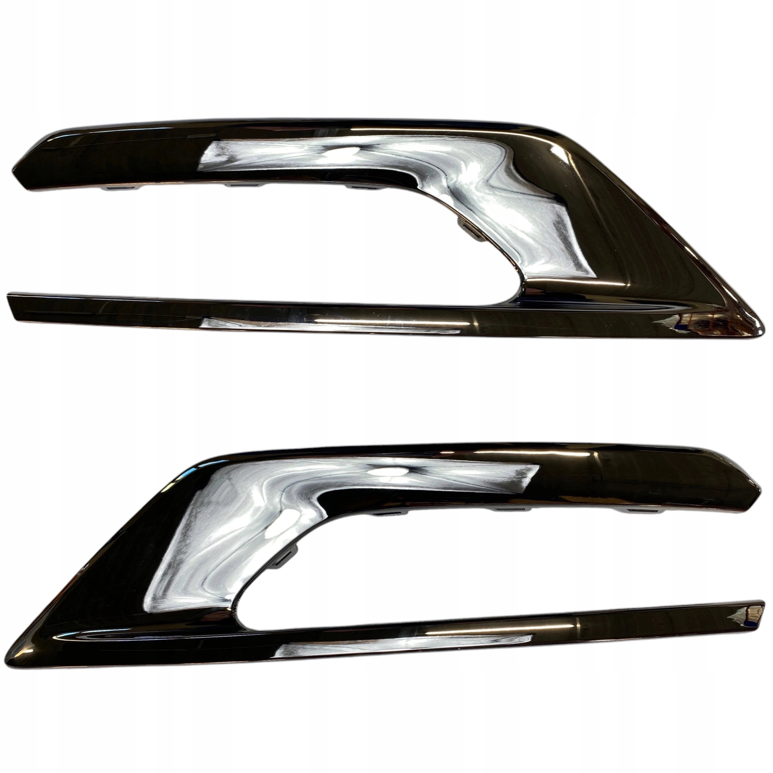 Set lišta chrom dekor mřížka nárazníku Levá Pravá Volvo XC90 2019+