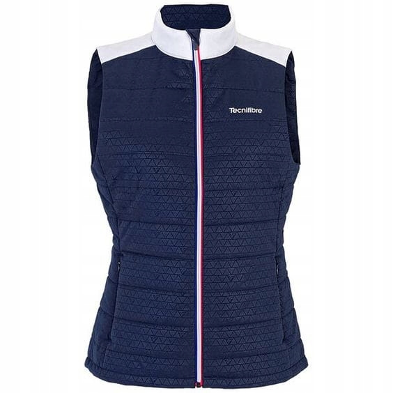 Tecnifibre Lady Sleeveless Bomber Damska kamizelka tenisowa granatowa