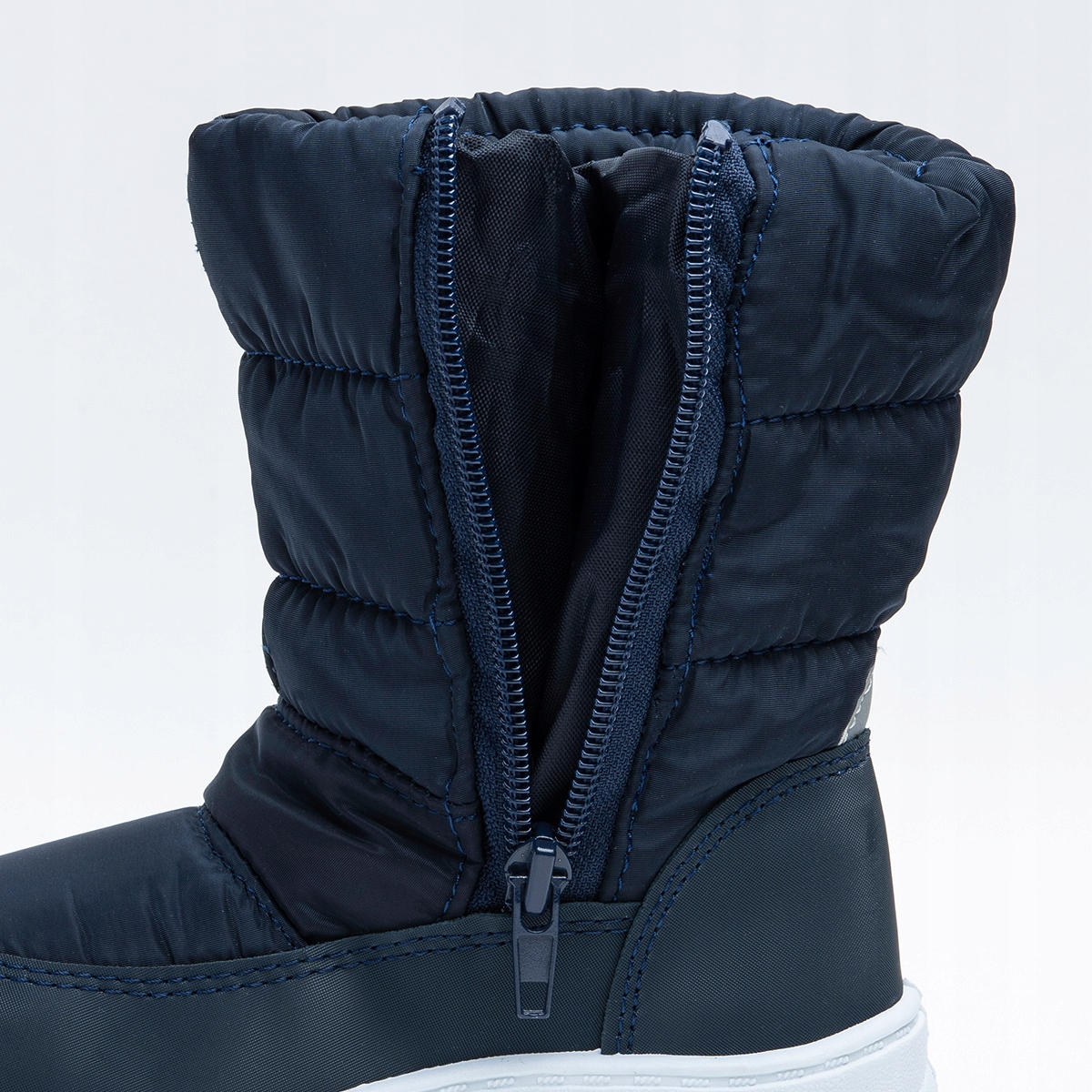 Śniegowce dziecięce OCIEPLANE lekkie SUWAK miękkie odblask kożuszek Axim Materiał inny materiał