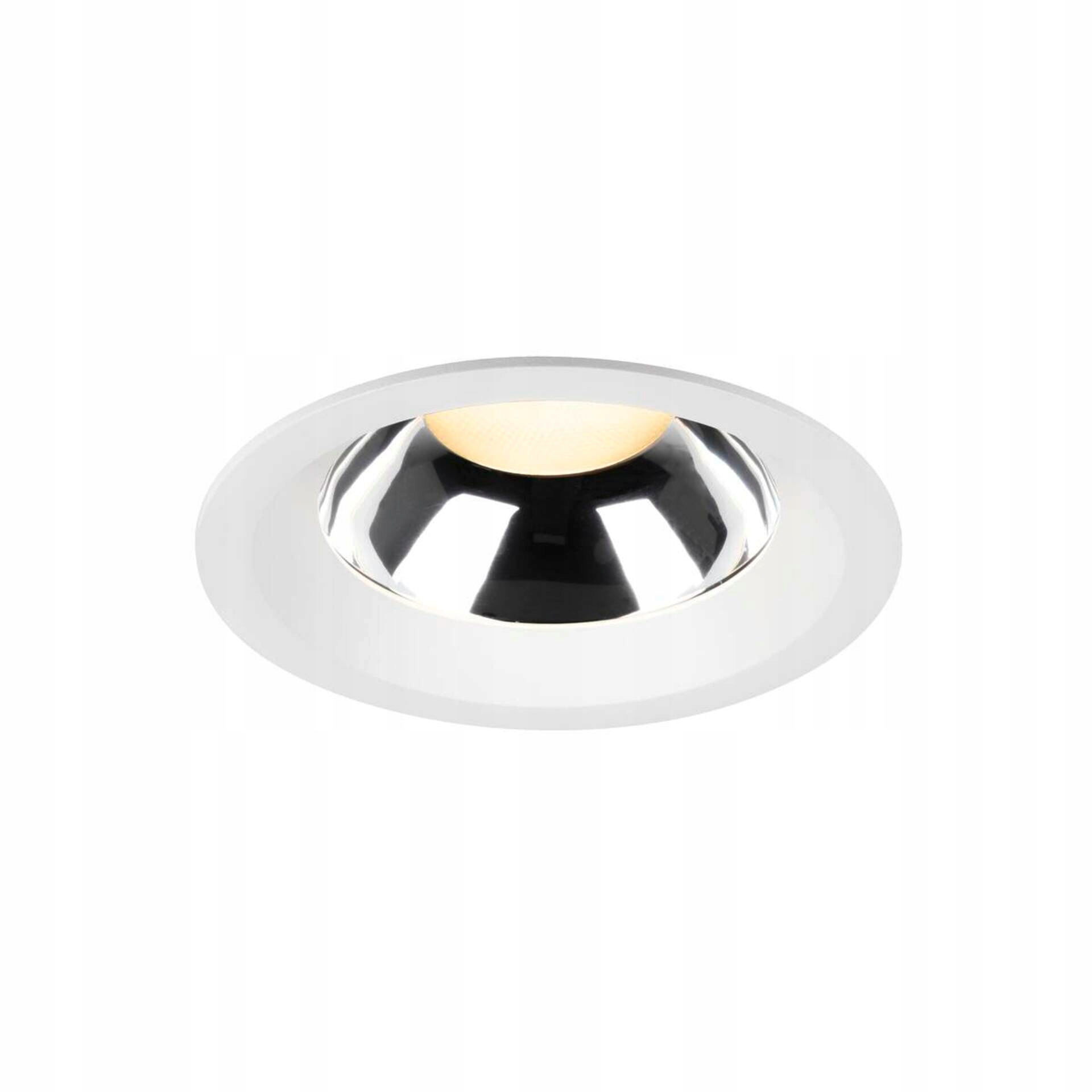 Vstavané bodové svietidlo Slv Downlight C 150 8W 950lm 3000K IP54 biela
