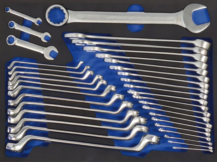 Wkład wózka Komplet Kluczy Płasko Oczkowych 36 el.