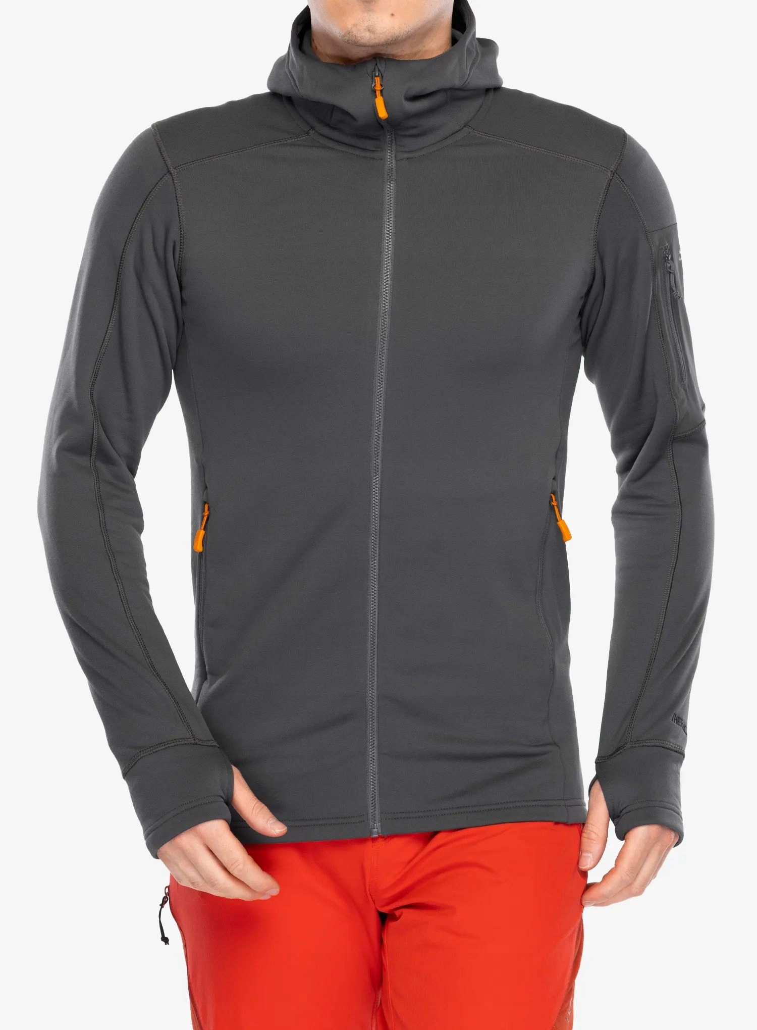 Mikina s kapucí Rab Modulus Hoody graphene L