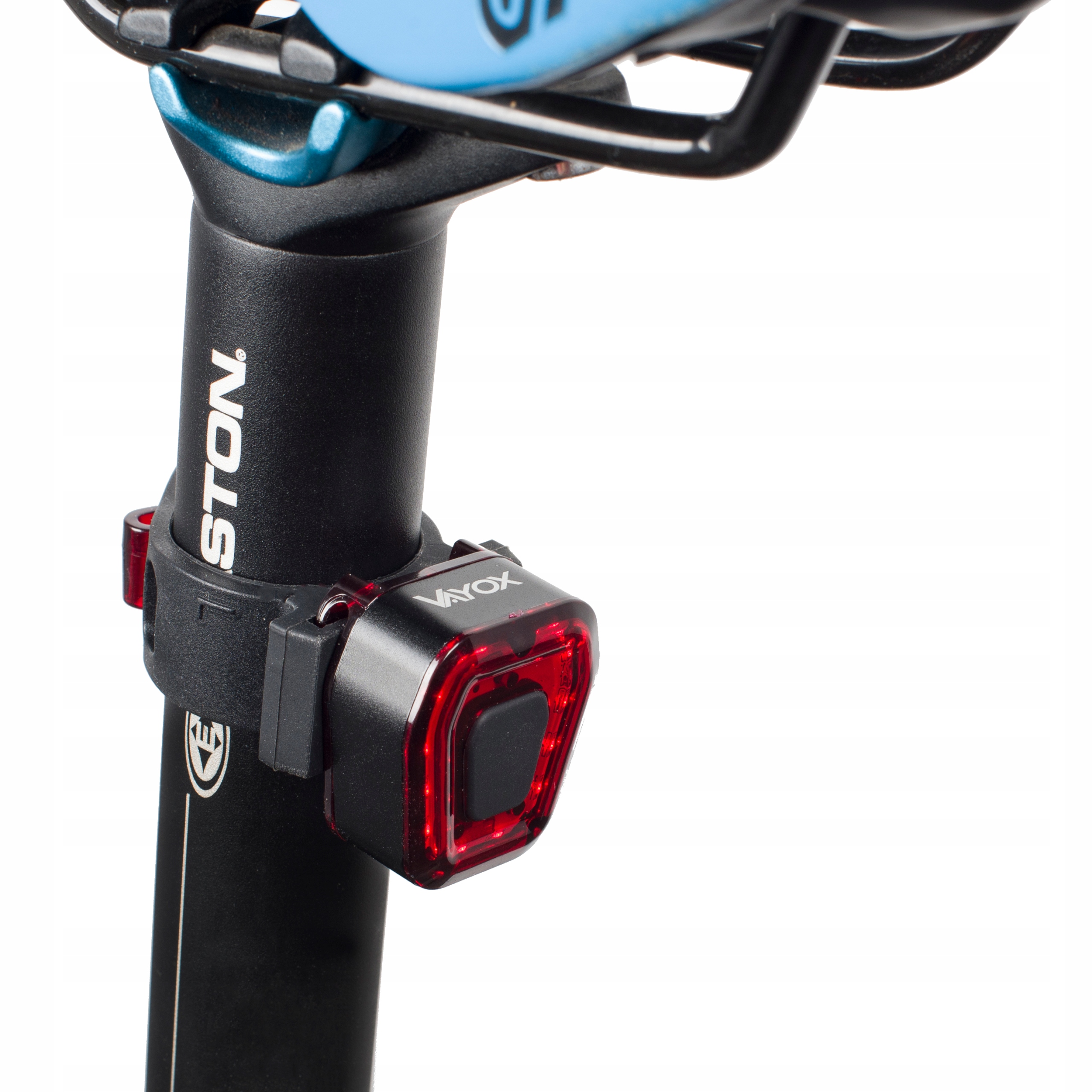 LAMPKA ROWEROWA TYLNA LED USB NA ROWER TYŁ VAYOX Zasilanie akumulator