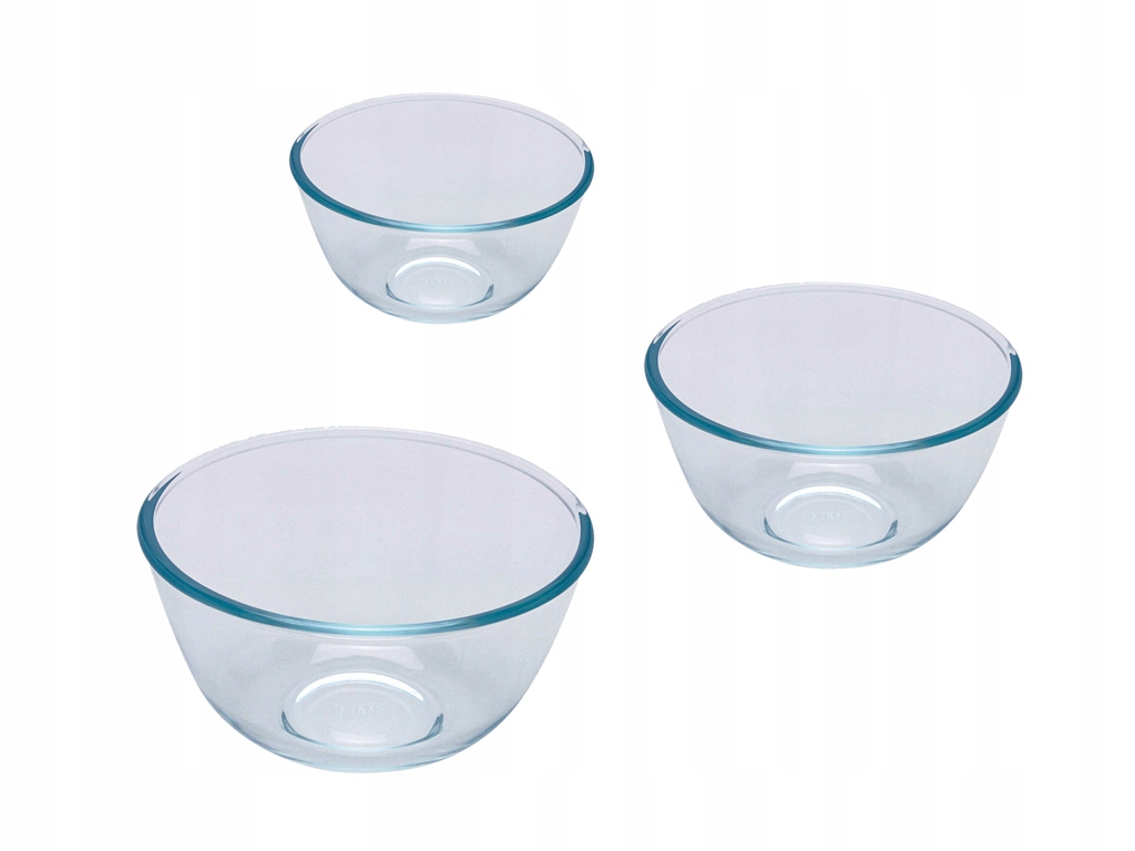 Zestaw 3 x miska salaterka żaroodporna Pyrex Marka Pyrex