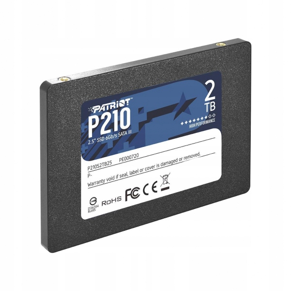 SSD PATRIOT 2TB P210 SATA III 2.5'' Producent Patriot