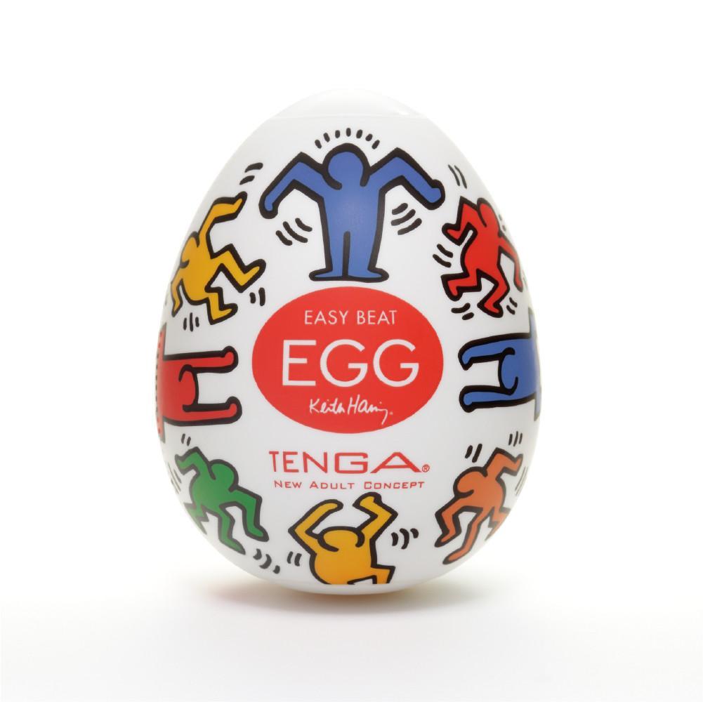 

Easy Beat Egg Keith Haring Jednorazowy masturbator