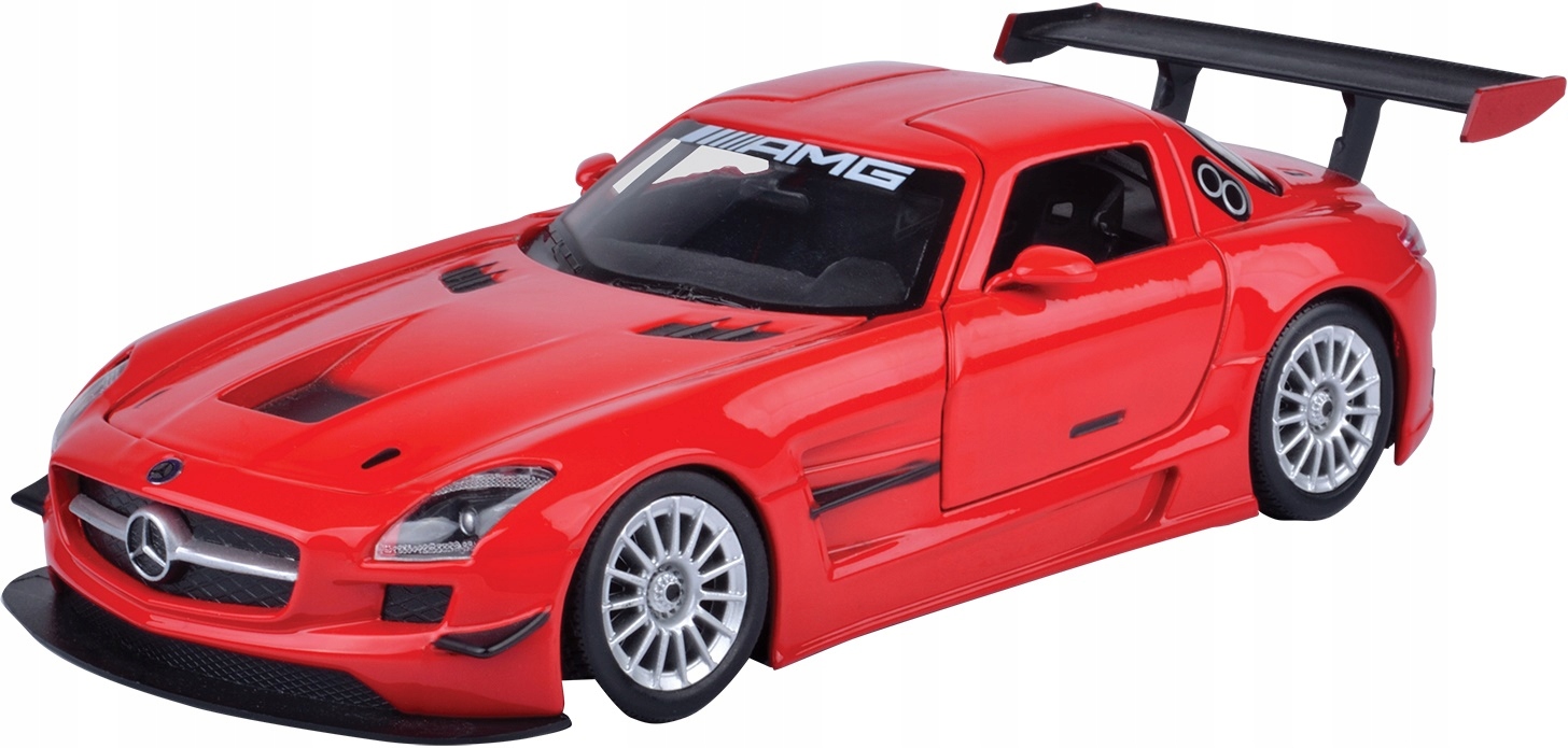 Mercedes Benz Sls Amg GT3 red 1:24 Motormax 73356