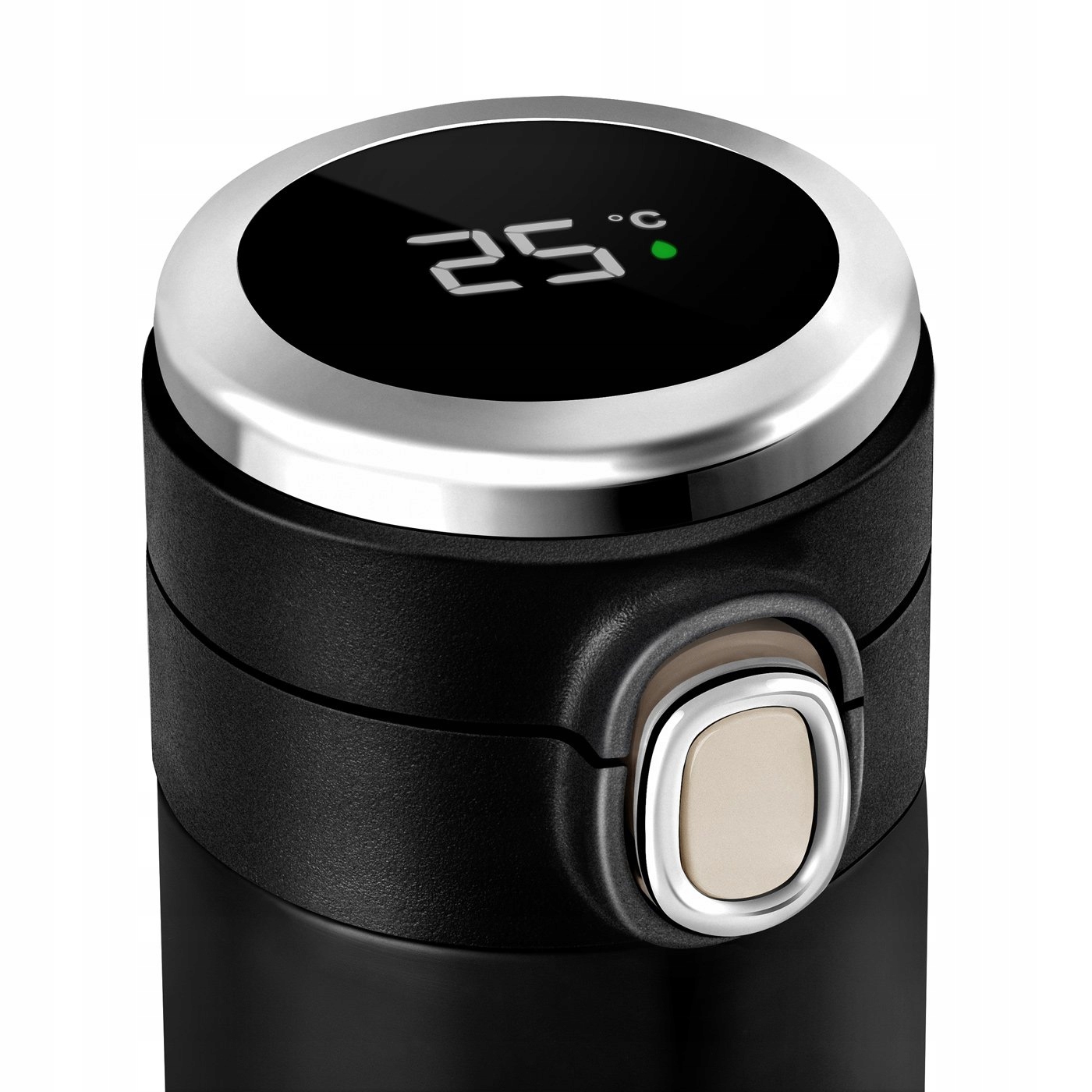 KUBEK TERMICZNY TERMOS Z USTNIKIEM LED Z GRAWEREM 400ml + GRATIS Kod producenta NA PREZENT TURYSTYCZNY NA NAPÓJ Z USTNIKIEM