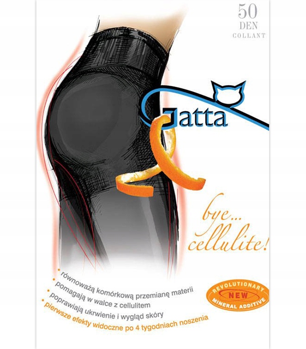 

Gatta Bye Cellulite 50 Den rajstopy wyszczupl. r.4